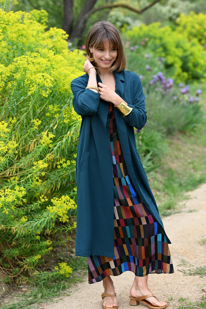LONG JACKET SE104 DARK GREEN