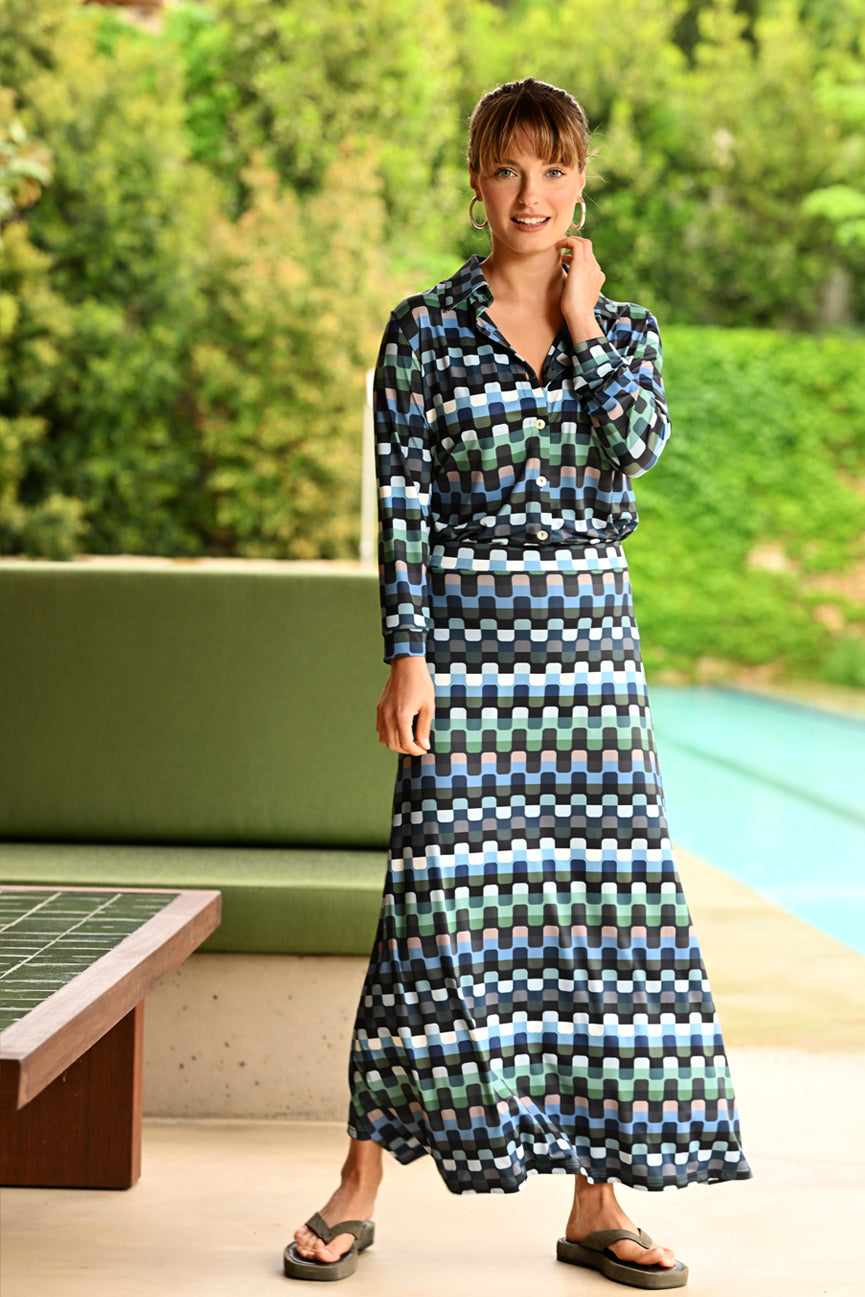 LONG SKIRT SE059 HURO