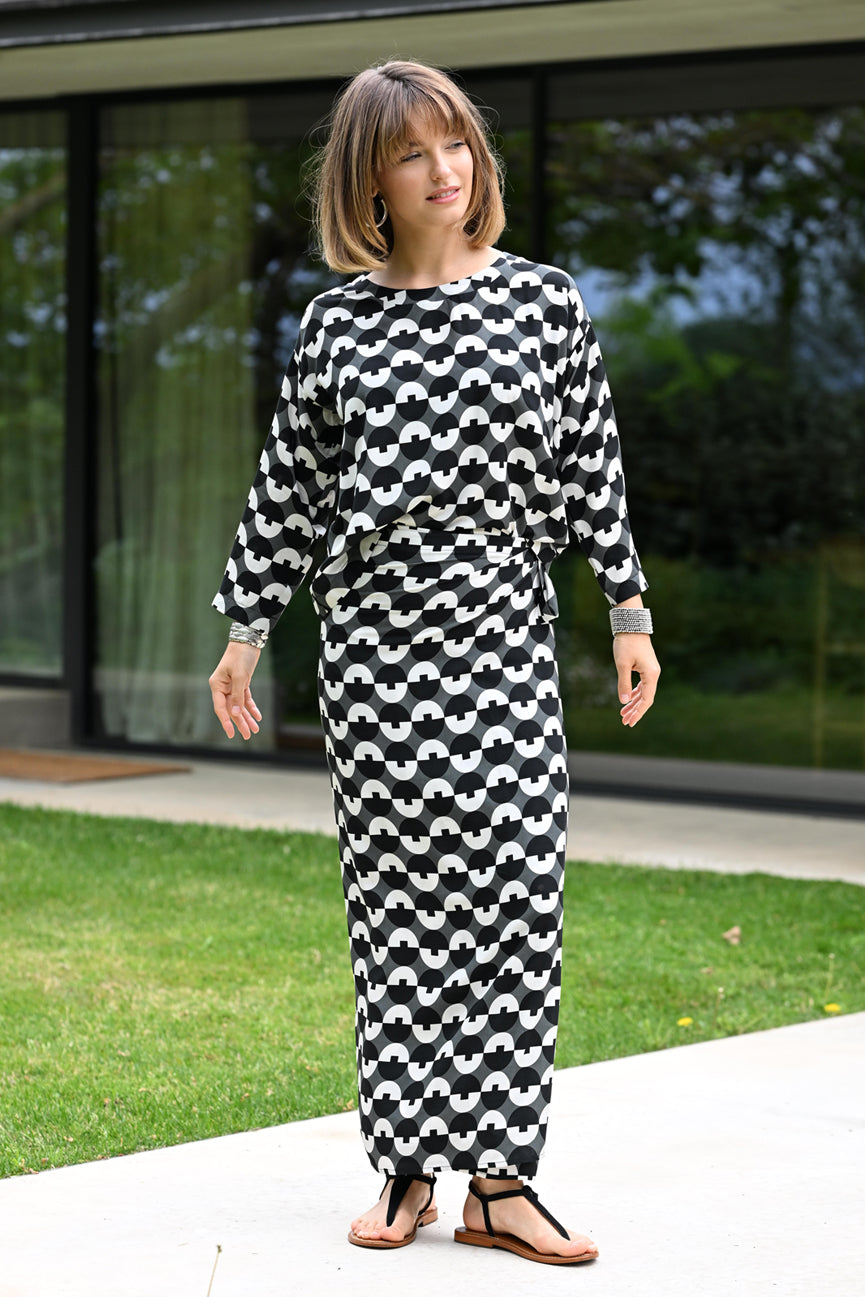 WRAP TIE SKIRT SE105 BALO