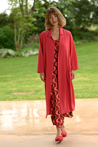 LONG JACKET SE104 CORAL