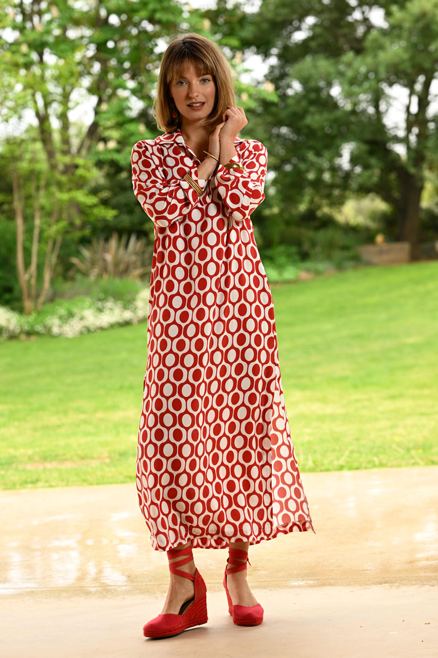 CAFTAN SHIRT NECK SE102 AMBIA