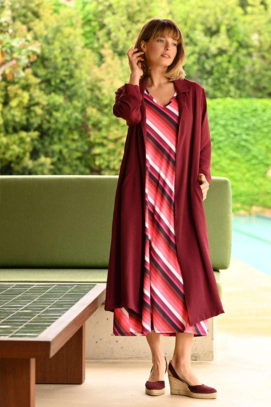 V-NECK DRESS SE084 MARAU