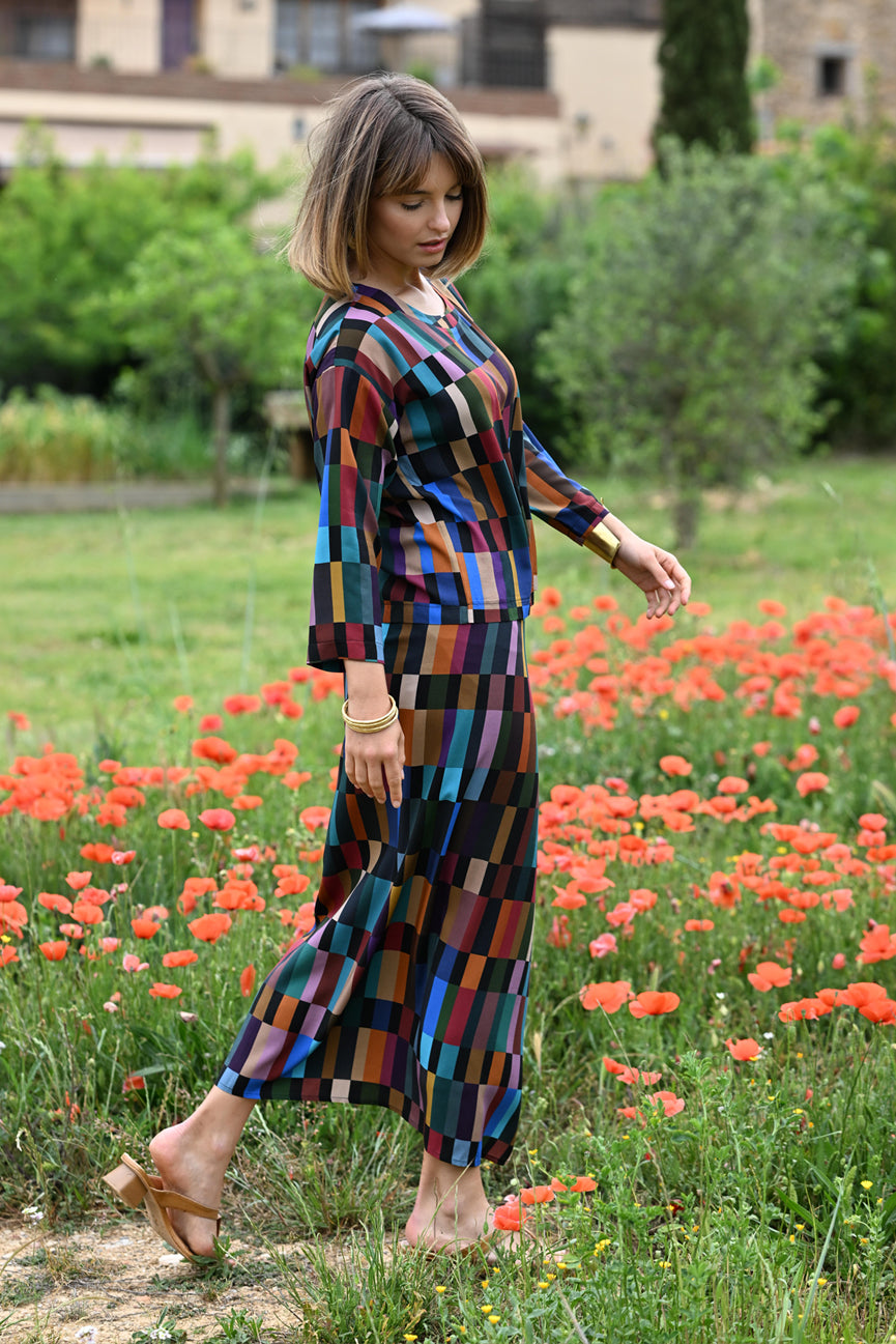 WRAP TIE SKIRT SE105 MARAPA