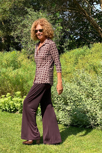 TROUSERS WITH POCKETS SE089 BROWN