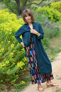 LONG JACKET SE104 DARK GREEN