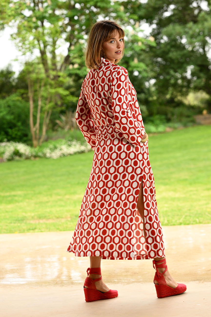 CAFTAN SHIRT NECK SE102 AMBIA