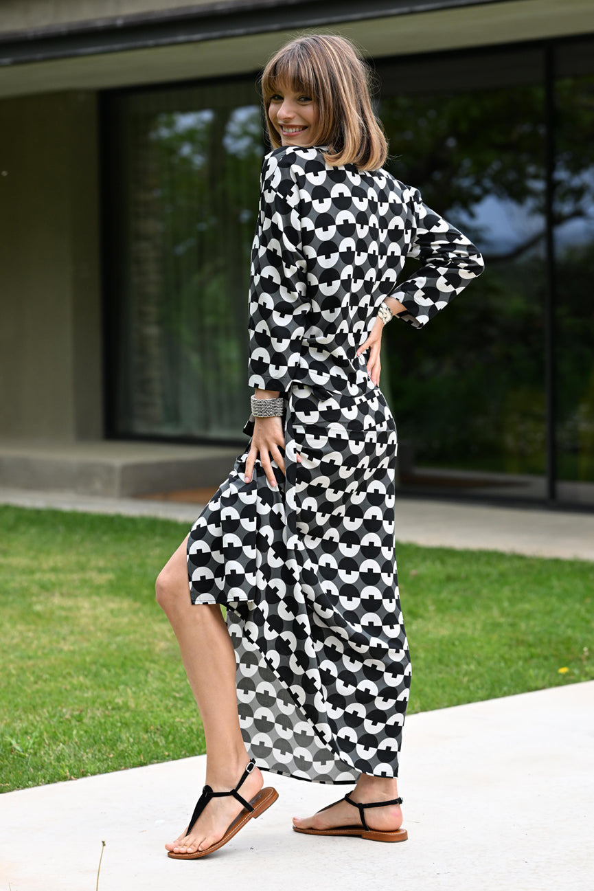 WRAP TIE SKIRT SE105 BALO