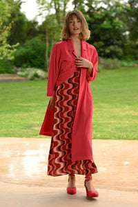 LONG JACKET SE104 CORAL