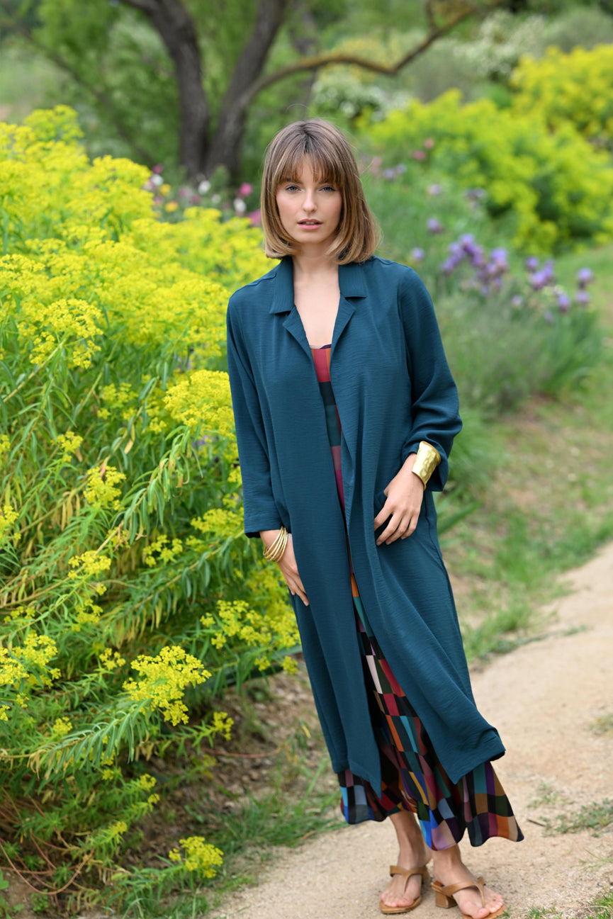 LONG JACKET SE104 DARK GREEN