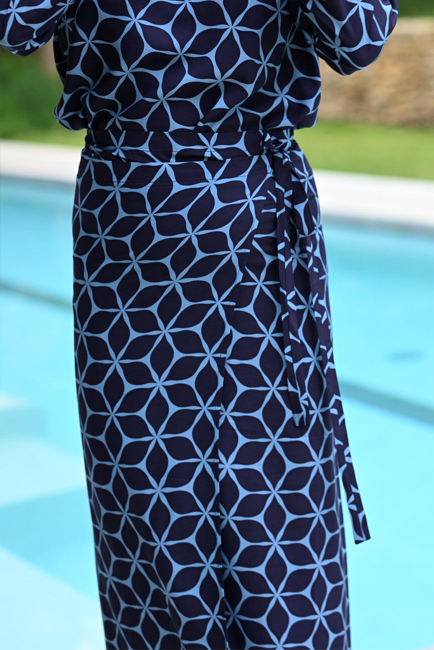 WRAP TIE SKIRT SE105 NISOA