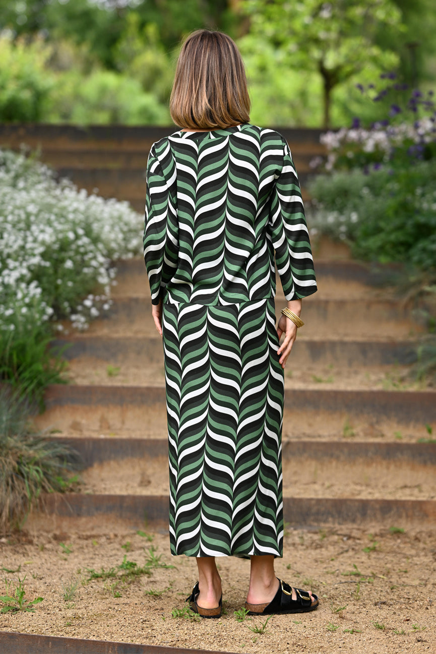 WRAP TIE SKIRT SE105 SIROA