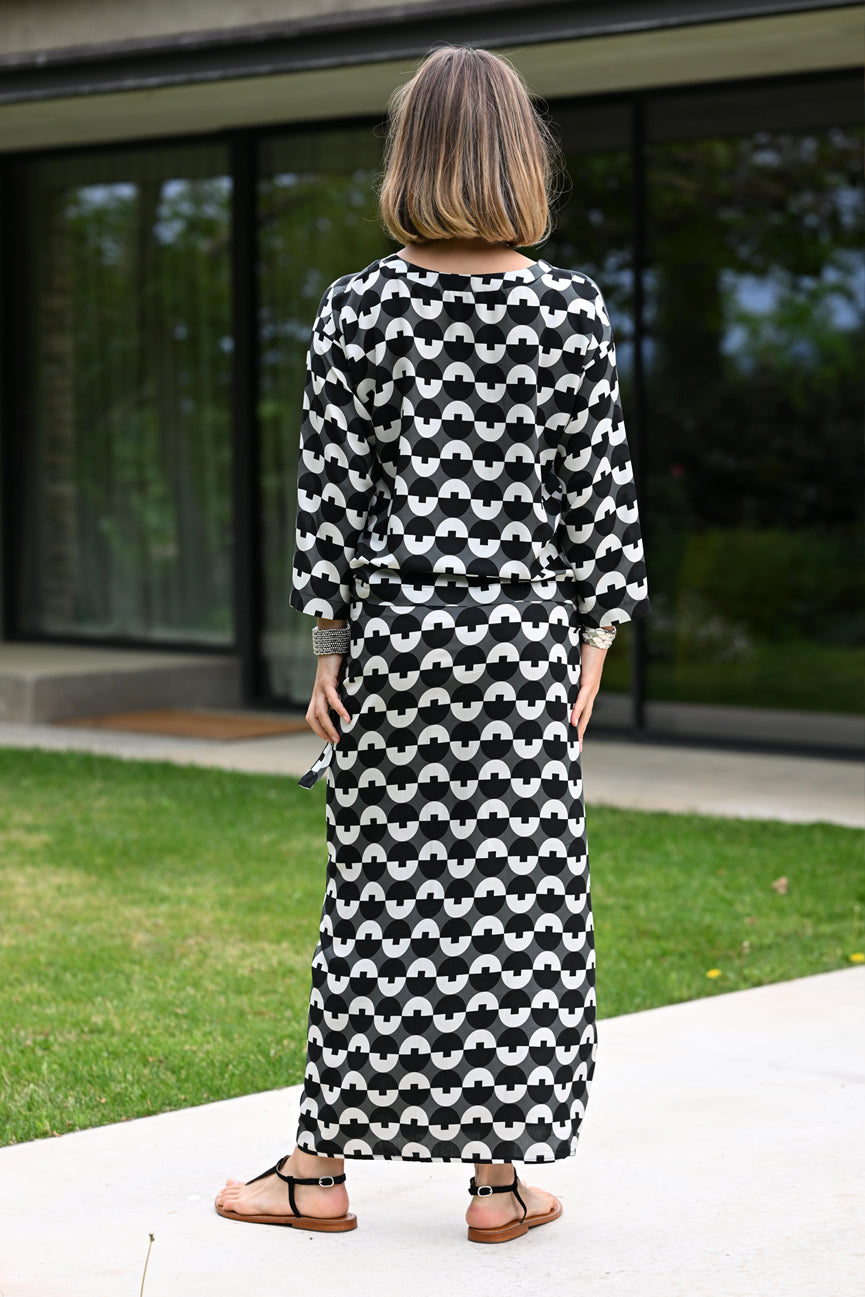 WRAP TIE SKIRT SE105 BALO