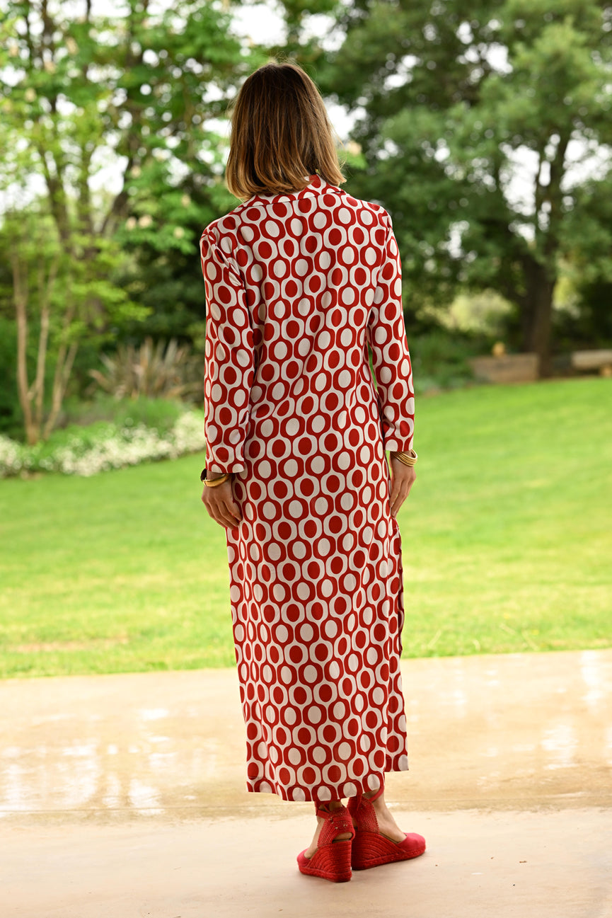 CAFTAN SHIRT NECK SE102 AMBIA