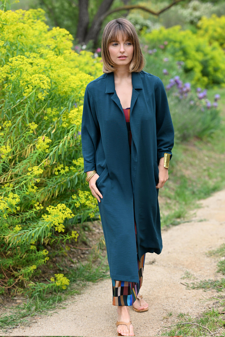 LONG JACKET SE104 DARK GREEN