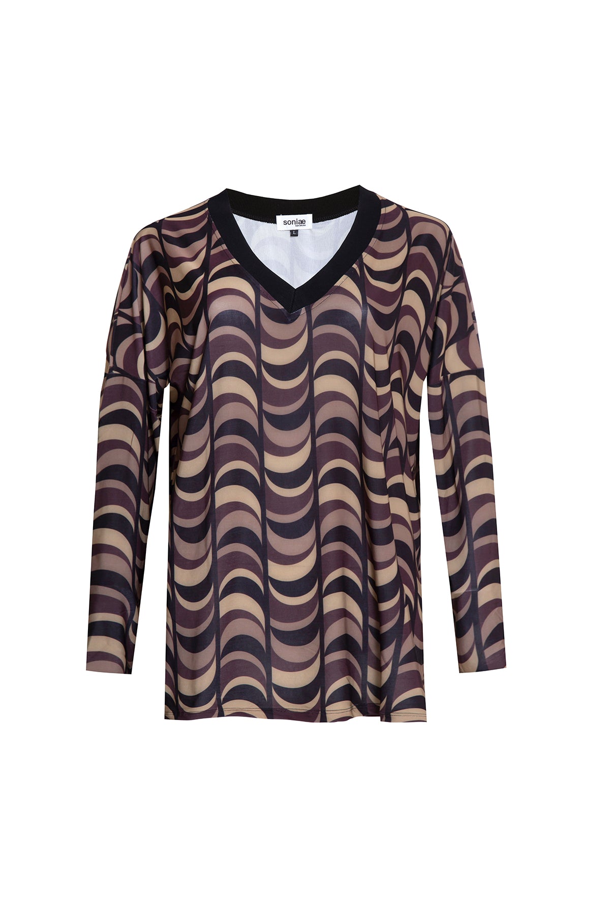 V-NECK BLOUSE SE075 MADER