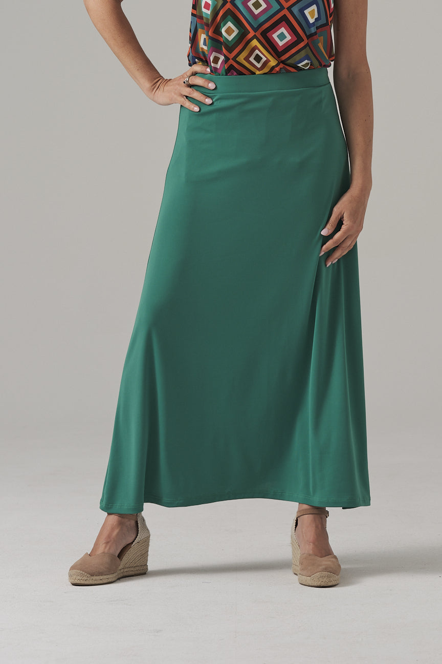 LONG SKIRT SE059 GREEN