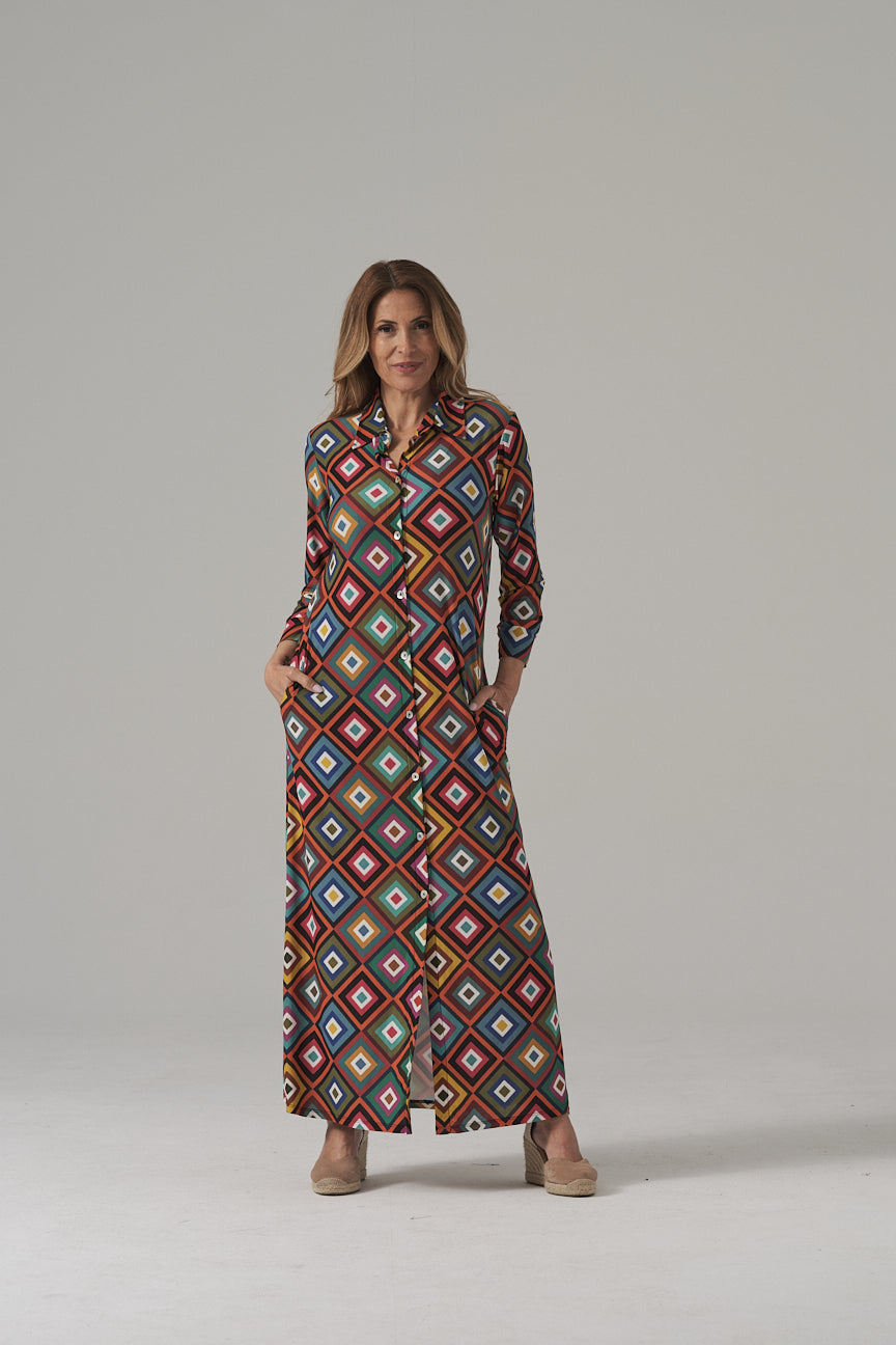 LONG SHIRT DRESS SE010 UMA