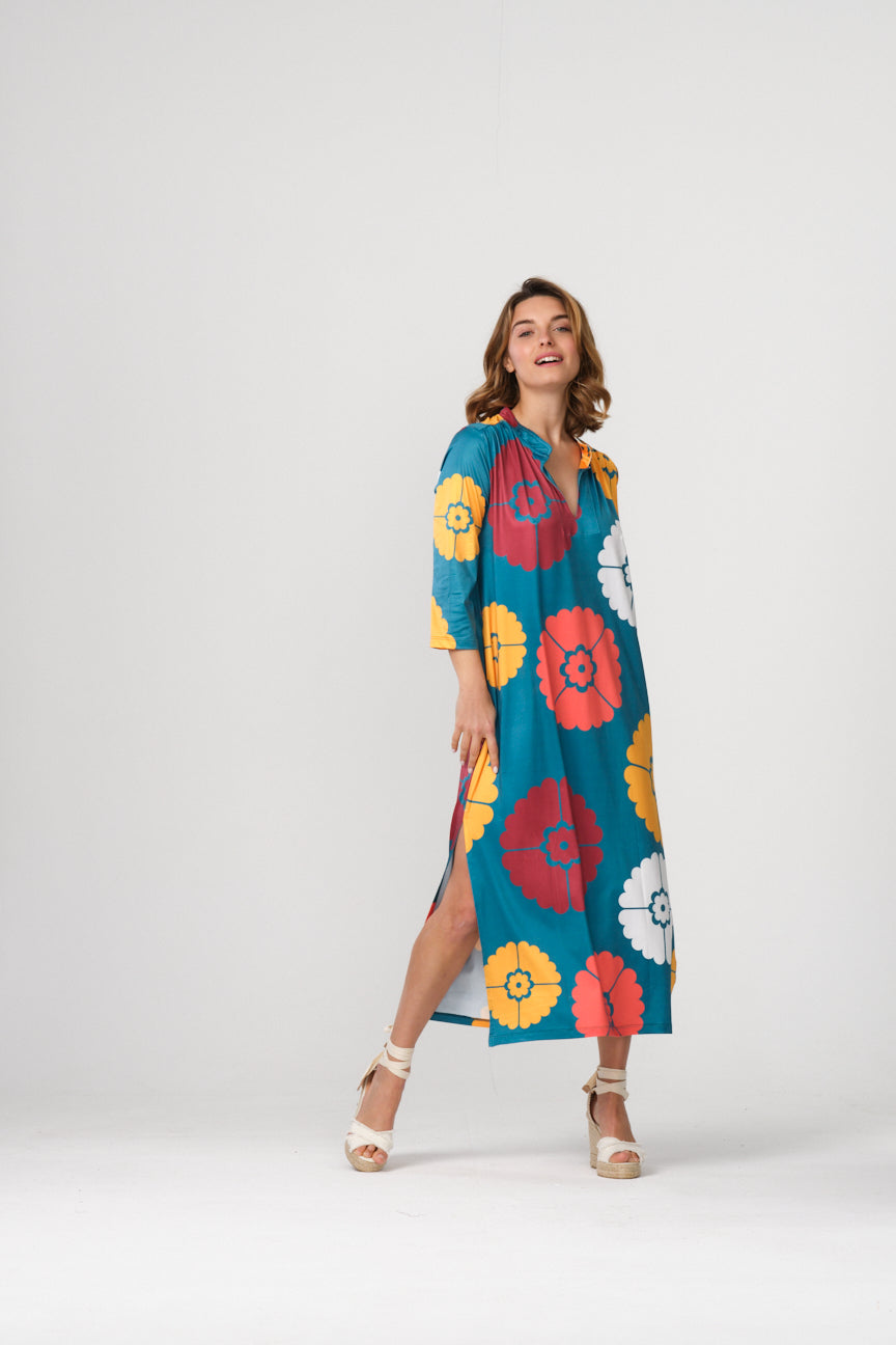 VESTIDO CUELLO MAO SE061 DAMBAS