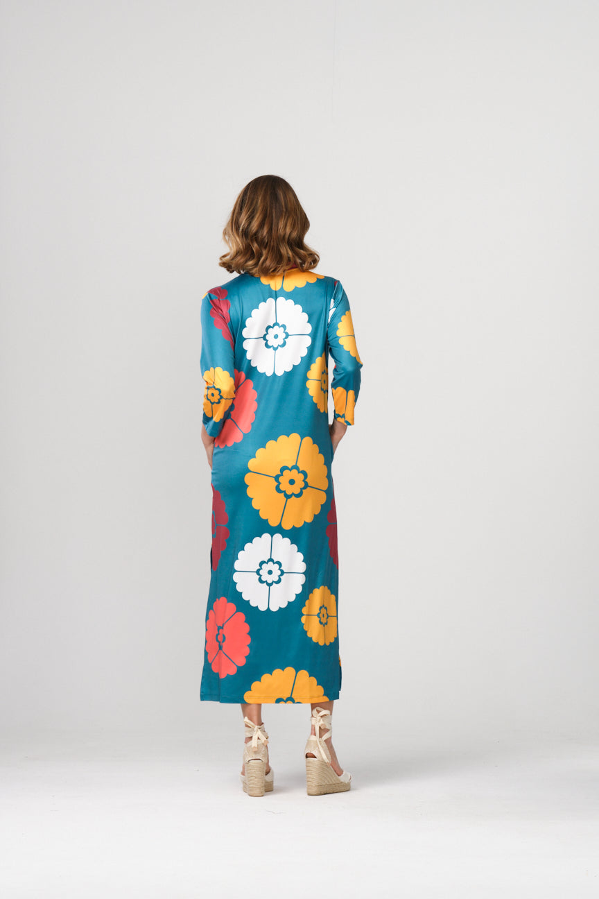 VESTIDO CUELLO MAO SE061 DAMBAS