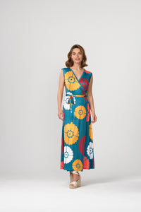 WRAP LONG DRESS SE065 DAMBAS