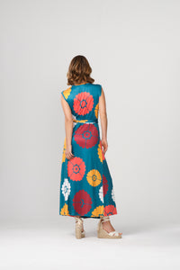 WRAP LONG DRESS SE065 DAMBAS