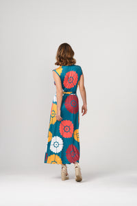 WRAP LONG DRESS SE065 DAMBAS