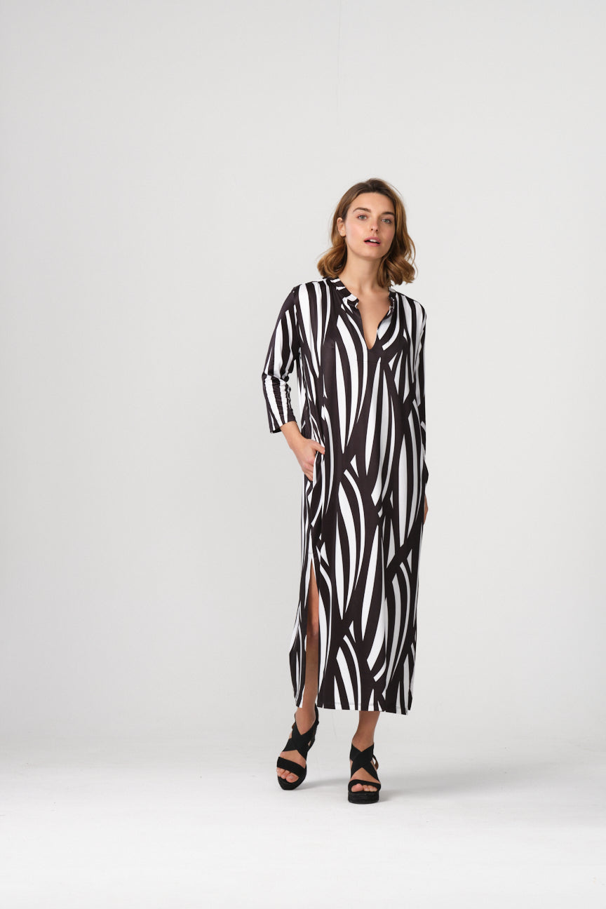 VESTIDO CUELLO MAO SE061 LIBOI