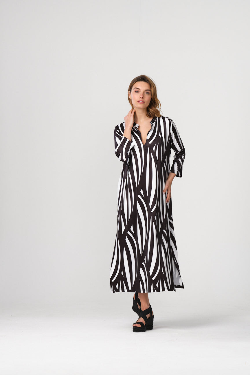 VESTIDO CUELLO MAO SE061 LIBOI