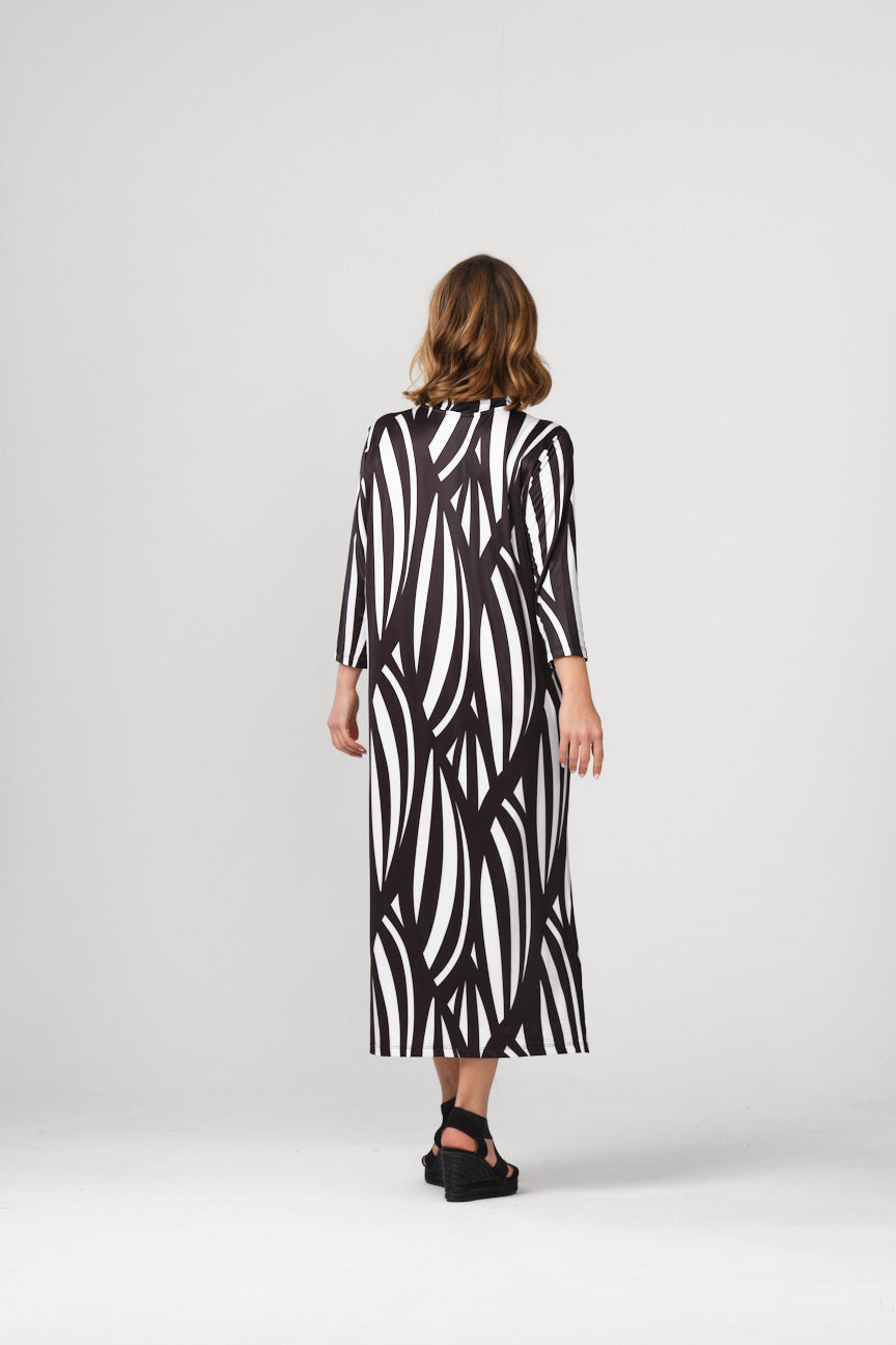 VESTIDO CUELLO MAO SE061 LIBOI